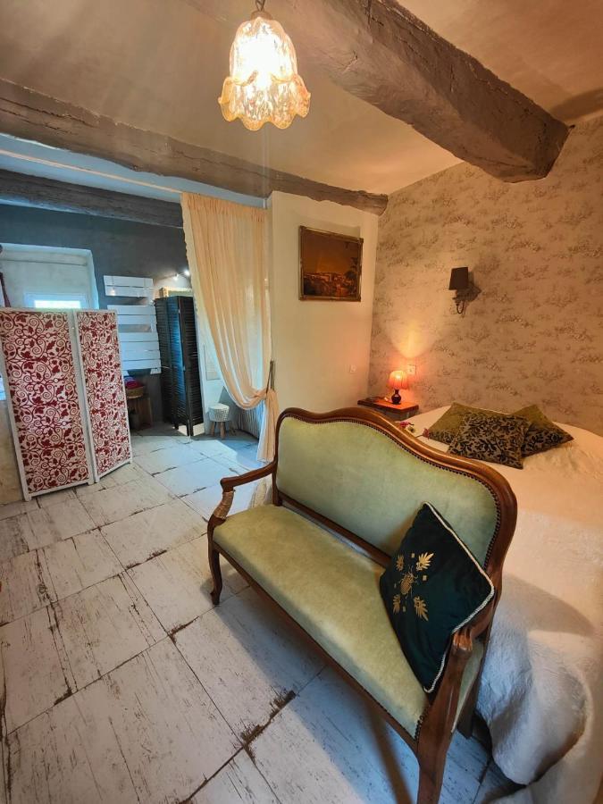 Maison Ancienne Romantique Avec Terrasse Panoramique ヴェゾン・ラ・ロメーヌ エクステリア 写真