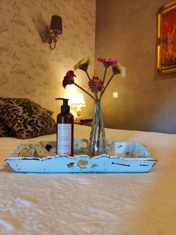 Maison Ancienne Romantique Avec Terrasse Panoramique ヴェゾン・ラ・ロメーヌ エクステリア 写真